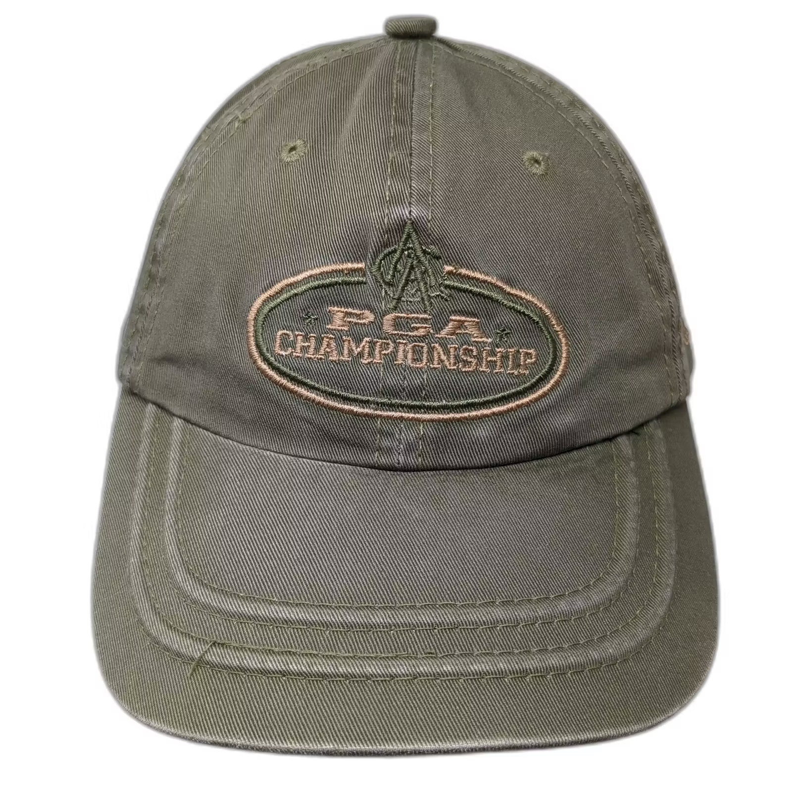 Imperial Baseball Cap Green Strapback Os 2001 Pga Championship Embroidered Hat